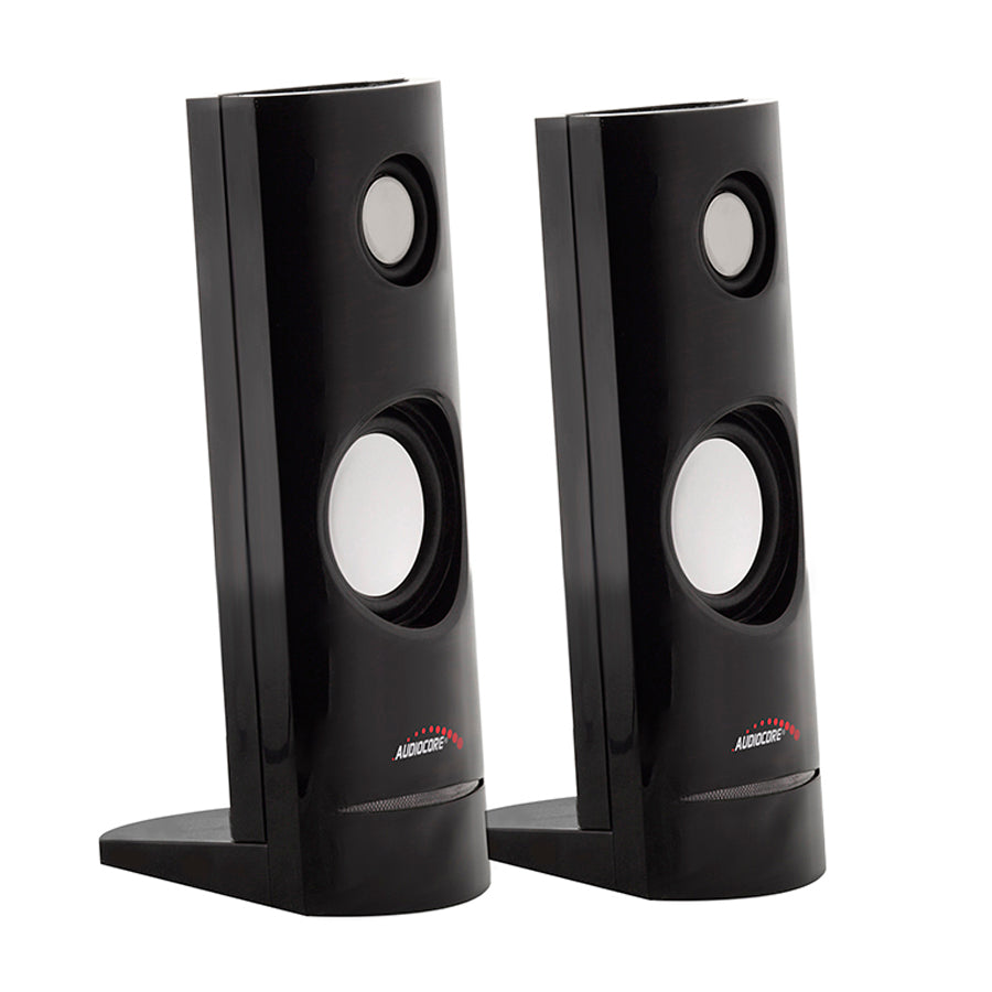 Datorhögtalare 8W USB strömförsörjning Svart Audiocore AC860