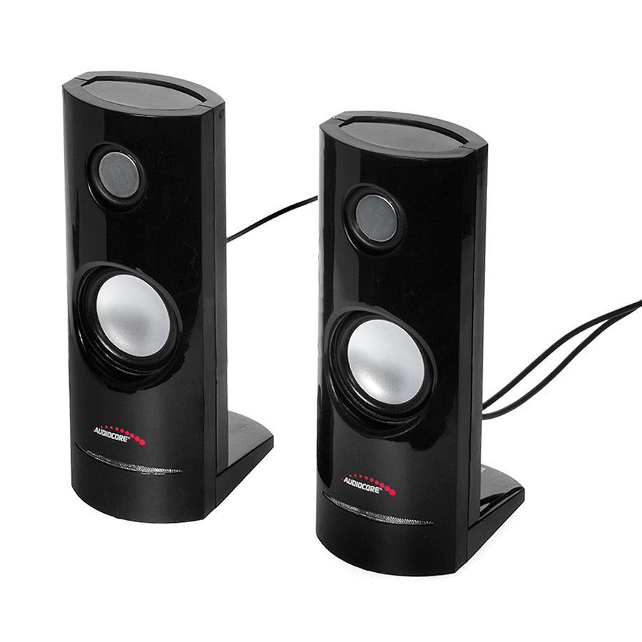 Datorhögtalare 8W USB strömförsörjning Svart Audiocore AC860