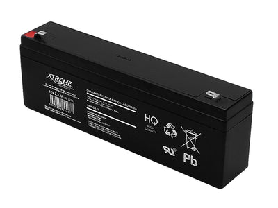 12V 2.3Ah Xtreme AGM underhållsfritt gelbatteri