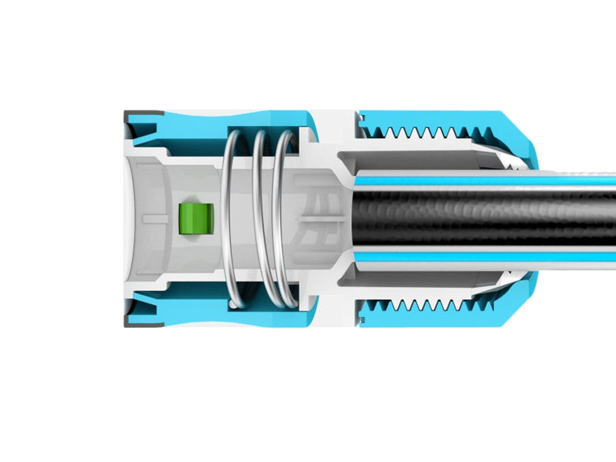 Snabbkoppling genom 1/2" 5/8'' Cellfast Ergo 53-130