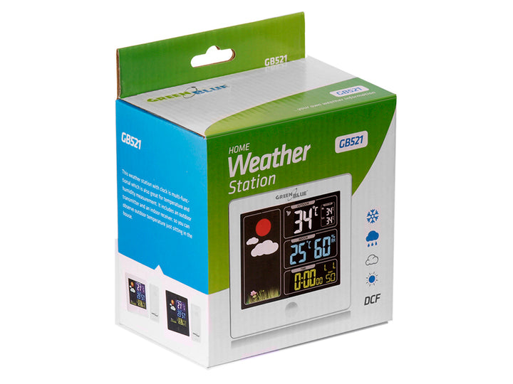 GREENBLUE GB521W DCF Trådlös Hygrometer Trådlös väderstation