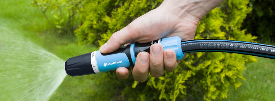 Cellfast Ergoz rak sprinkler med steglös jetreglering