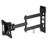Maclean-fäste för TV eller bildskärm, universal, max vesa 100x100, 13-27", 15 kg, svart, MC-719