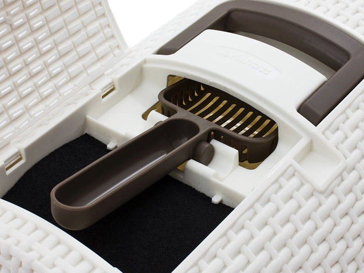 Curver Pet Life Cream Covered Pet Grooming Box