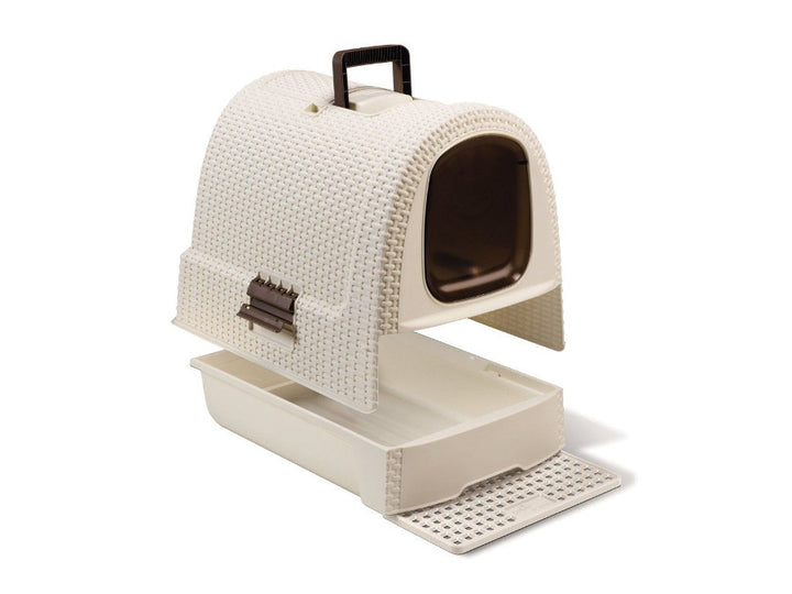 Curver Pet Life Cream Covered Pet Grooming Box