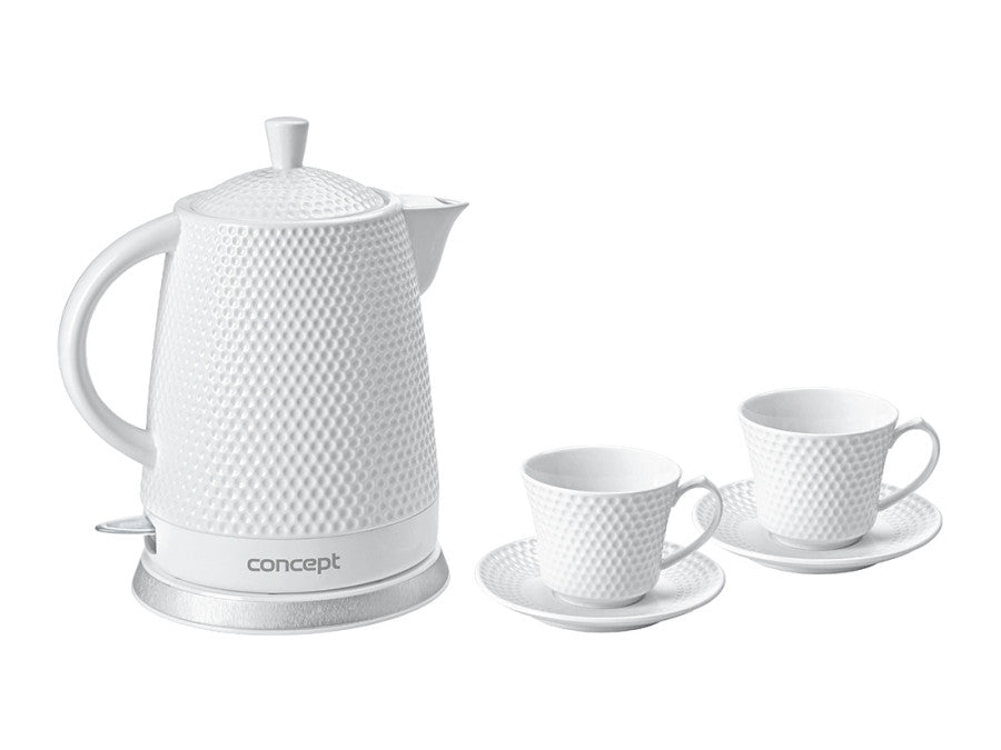 Keramisk vattenkokare med koppar Concept RK-0040 1,5L 1500W