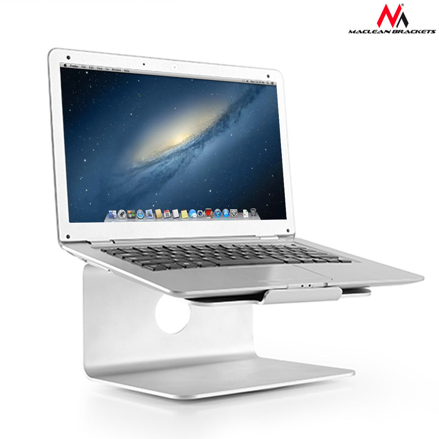 Laptopstativ Maclean, aluminium, silver, MC-730