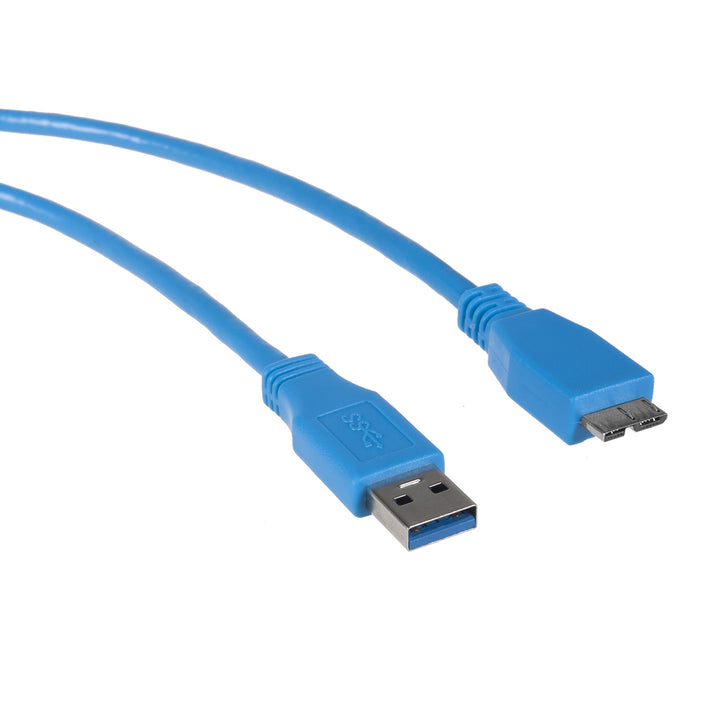 Maclean MCTV-587 KABEL USB 3.0 AB MIKRO 1,5 m TILL SKIVDREV