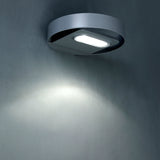 GreenBlue GB130 LED 3W cirkulär solcellslampa för vägg