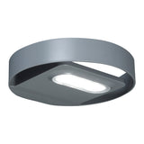 GreenBlue GB130 LED 3W cirkulär solcellslampa för vägg