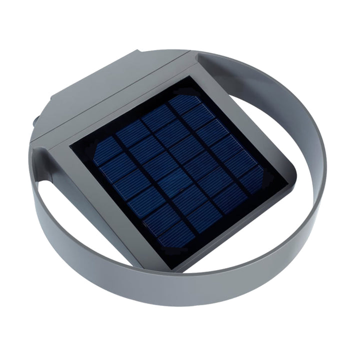 GreenBlue GB130 Round 3W LED Solar Wall Lamp för utomhusbruk