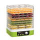 Concept SO 1060 Food Dehydrator 6 Tray 245 W För Frukt/Grönsaker/Svampar/Blommor/Örter/Kött/Fiskar