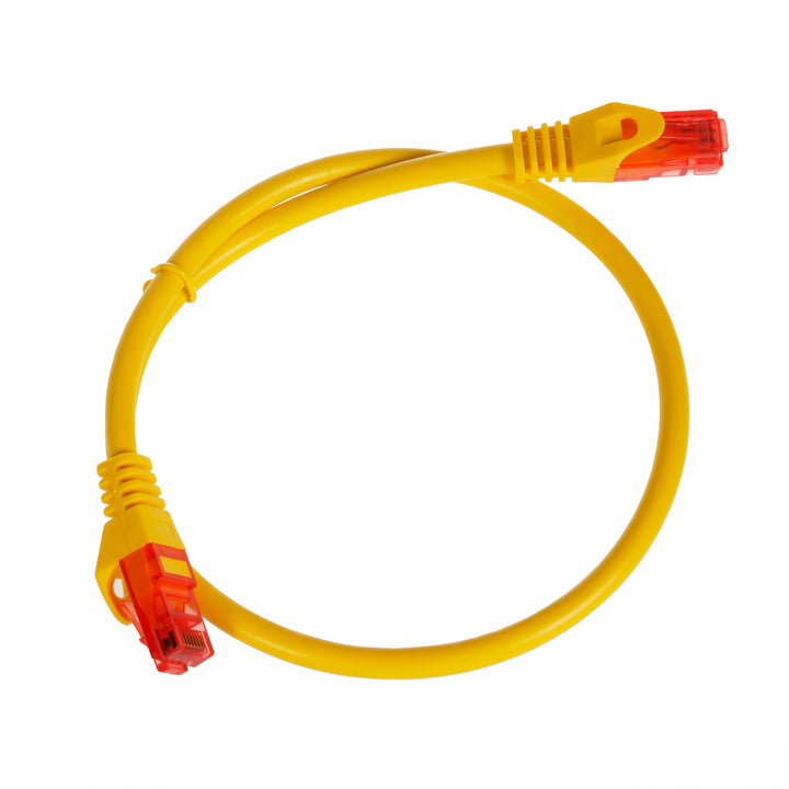 Net Lan-kabelnätverk. Ethernet Rj45 Utp Cat6 0,5 M Maclean Mctv-300 Y