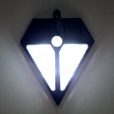 Maclean LED-lampa, solenergi, väggmonterad, med rörelsedetektor, 6 lysdioder, 2x solenergi, MCE168