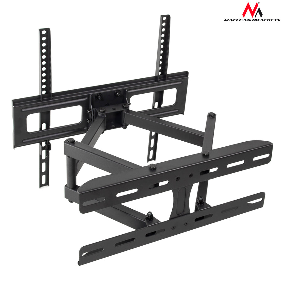 Maclean-fäste för TV eller bildskärm, universal, max VESA 400x400, 26-65", 30kg, svart, MC-760