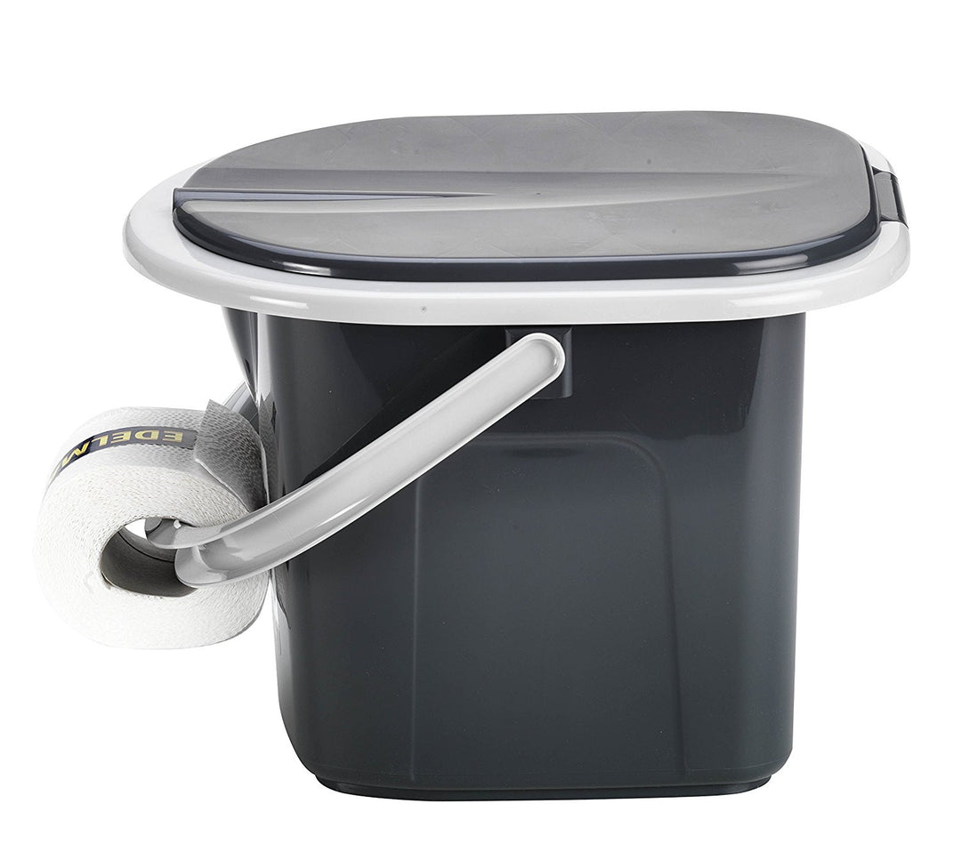 BranQ Portable Toilet Bucket 15,5 liter finns i 3 färger