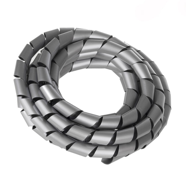 Maclean Kabelskydd, maskering, (20,4*22mm), 3m, silverspiral, MCTV-687S