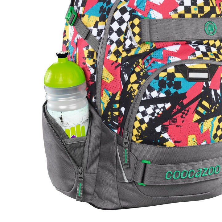 HAMA Coocazoo Carrylarry II Rutig ryggsäck med rutiga bultar