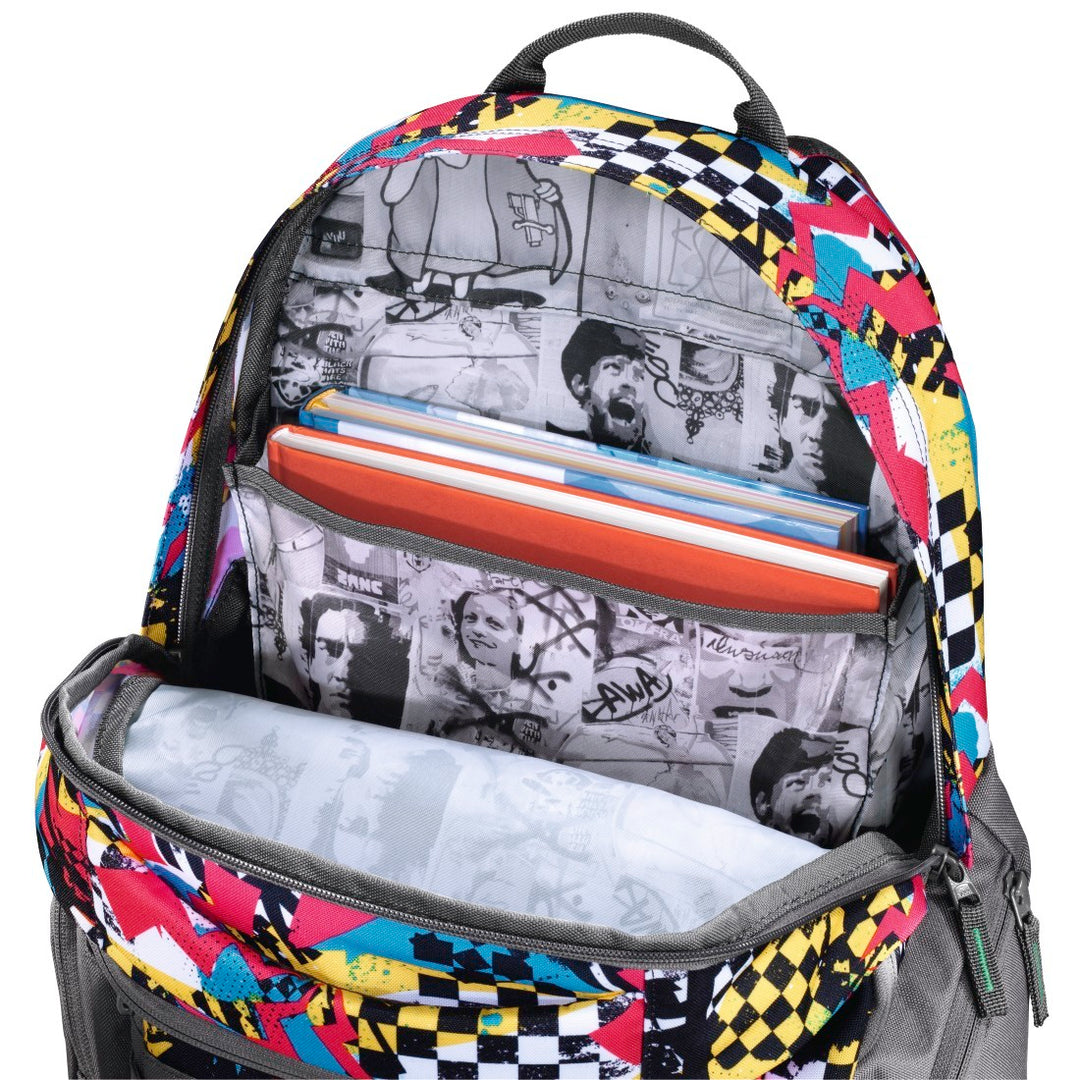 HAMA Coocazoo Carrylarry II Rutig ryggsäck med rutiga bultar