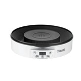 Concepct SO2020 elektrisk matdehydrator 9 fack LED svamp torkare Digital Timer Raw Tray 500 W