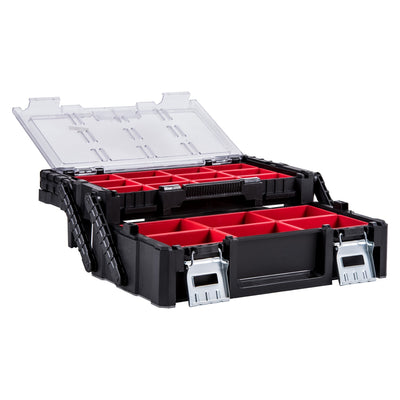Keter 237006 Cantilever 18" Organiserande verktygslåda för smådelar för arbete