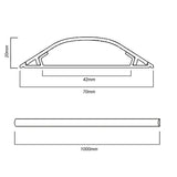 Maclean MCTV-674 golvmaskningsremsa 17mm x 70mm x 1m