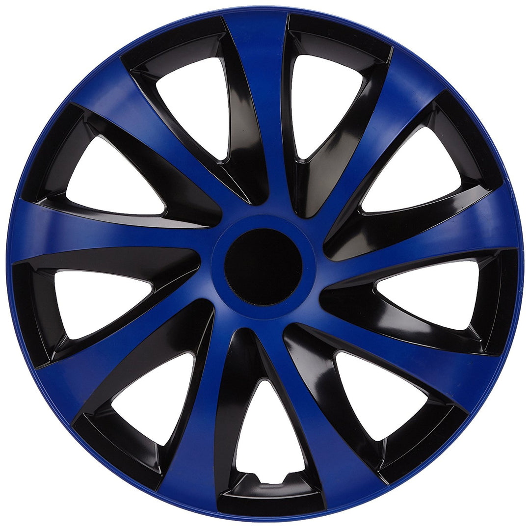 Universal navkapslar 14" NRM DRIFT Extra blå/svart 4 st