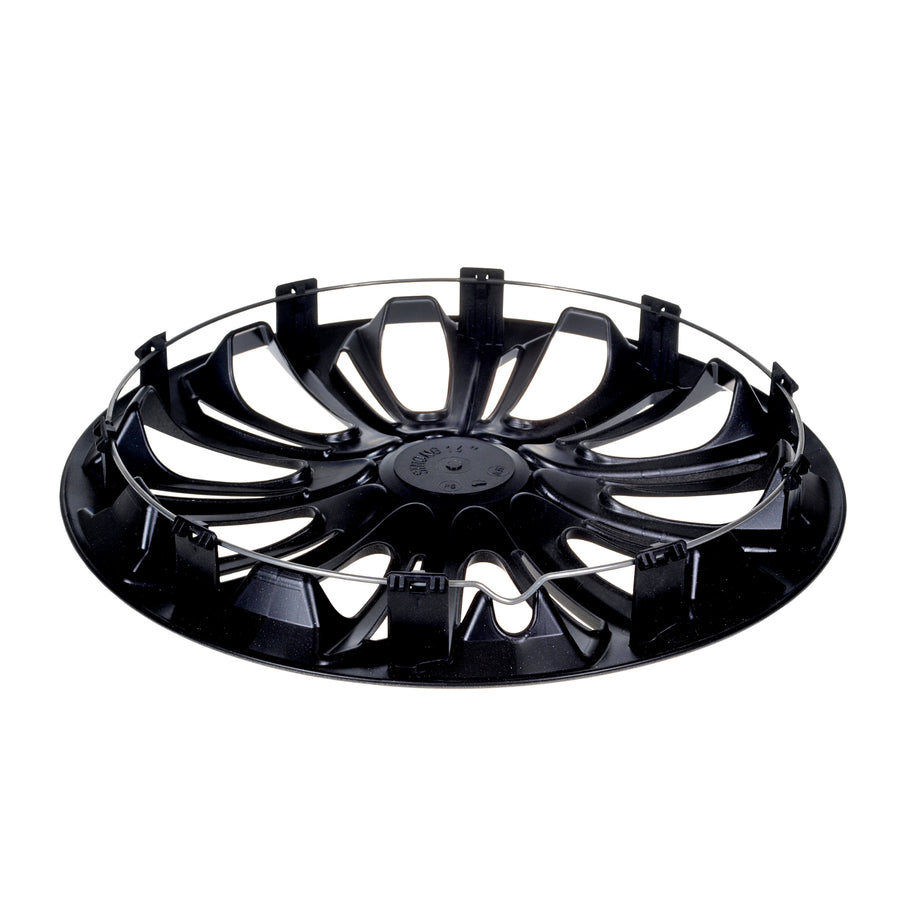 Mössor 14" STRONG Duocolor svart och silver 4 delar