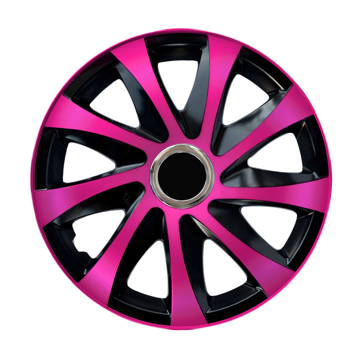 Universal navkapslar 14" NRM DRIFT Extra blå/svart 4 st