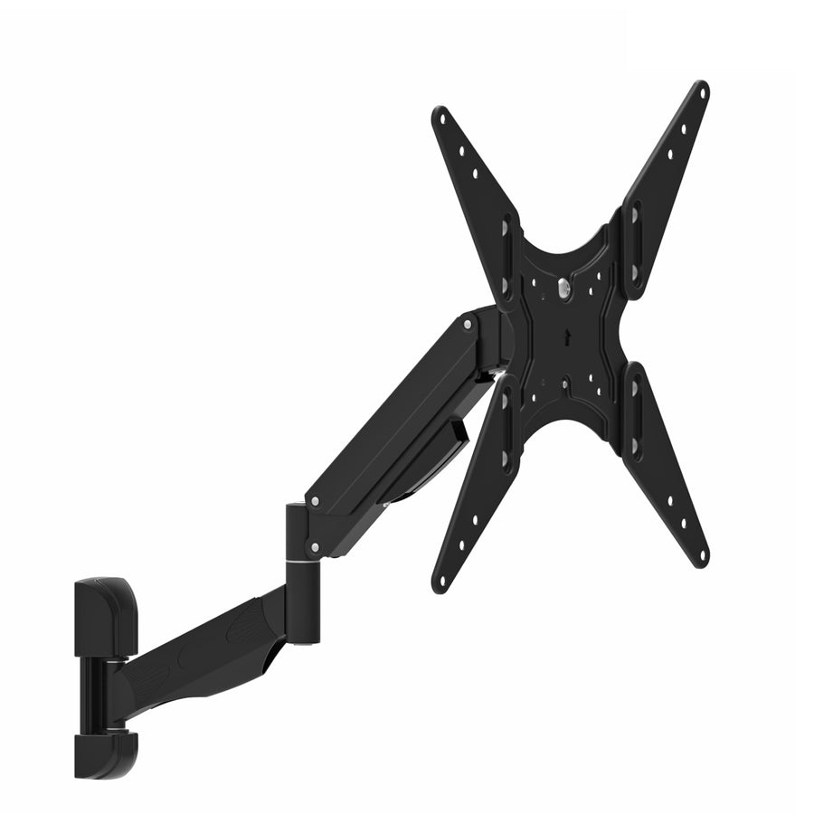 Maclean TV-fäste, för TV eller bildskärm, gasfjäder, 2 armar, höjdjustering 25cm, 32"-55", 22kg, Svart, MC-784