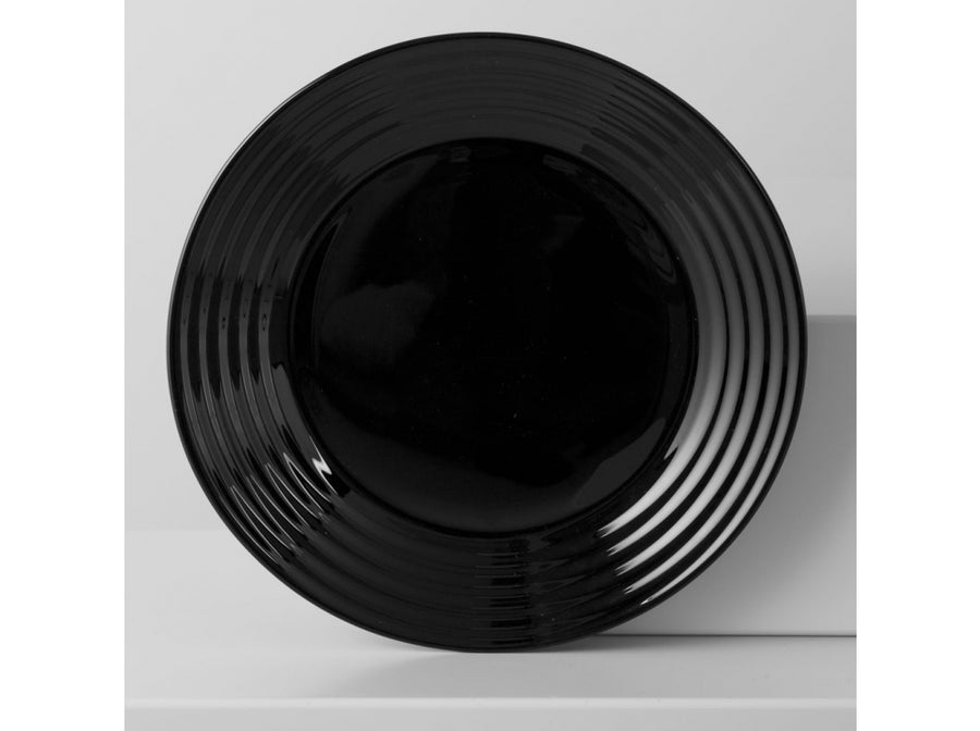 Luminarc Harena Black Round Dessert tallrik 19cm