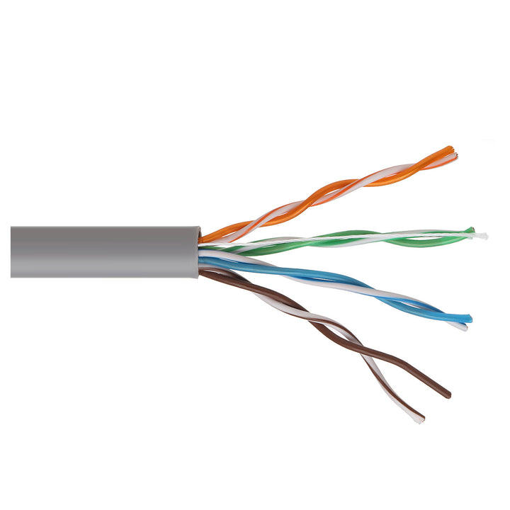 Maclean MCTV-579 Twisted-Pair Nätverkskabel UTP Cat 5e, RJ45 CCA 4*2*50 100m