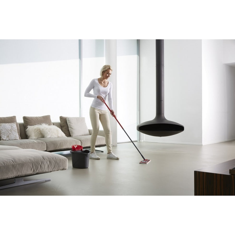 Vileda ultramax Flat MOP med teleskopstång Rengör golv - torra händer