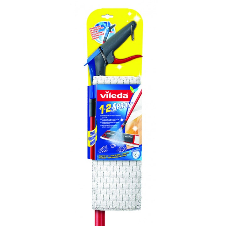 Vileda 133346 1-2 Spray - Golvmopp med spraytank på pinnen