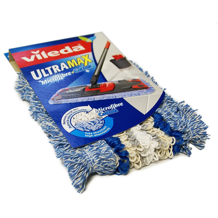 Ersättning mikrofiberinsats för Vileda Ultramax Ultramat Microfiber mopp