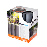 Cellfast trädgårdsstaket, träimitation, frostbeständigt, längd 2,3 m, färg grafit, 34-044