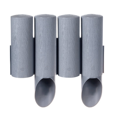 Cellfast trädgårdsstaket, träimitation, frostbeständigt, längd 2,3 m, färg grafit, 34-044