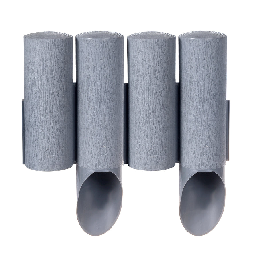 Cellfast trädgårdsstaket, träimitation, frostbeständigt, längd 2,3 m, färg grafit, 34-044