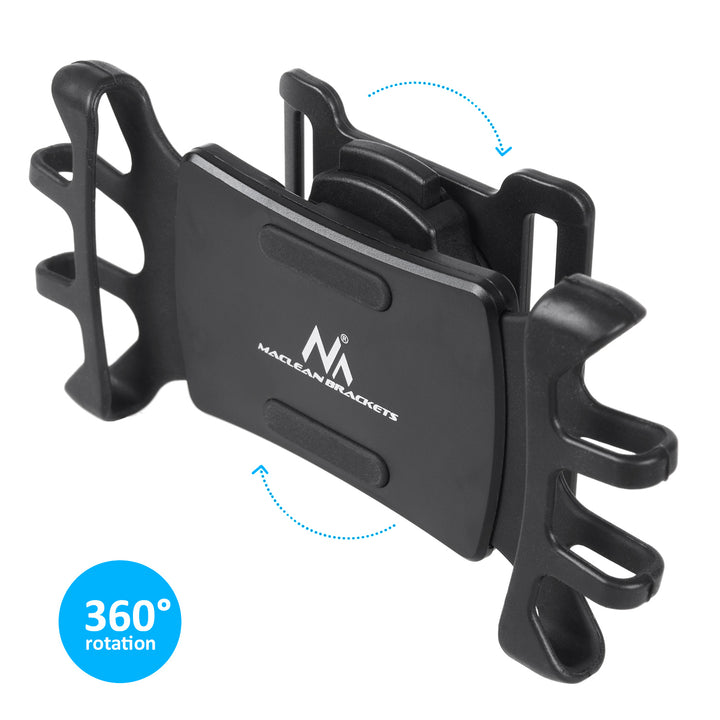 Maclean MC-786 Universal Phone Armband Holder för sport, roterande, för 4-6" mobiltelefoner, Solid