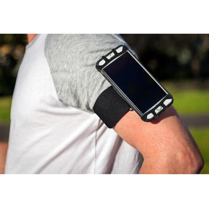 Maclean MC-786 Universal Phone Armband Holder för sport, roterande, för 4-6" mobiltelefoner, Solid