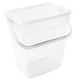 Plast Team - Pulverbehållare transparent färg 10L