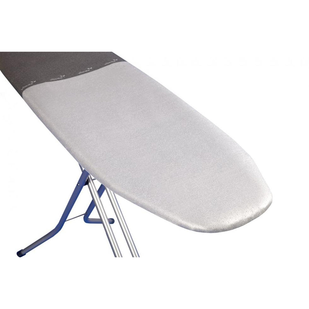 Strykskydd, 2 lager anpassningsbart till alla typer av brädor, strykskydd av metall, mått: 130 x 45 cm, grå VILEDA EXPRESS RAPID