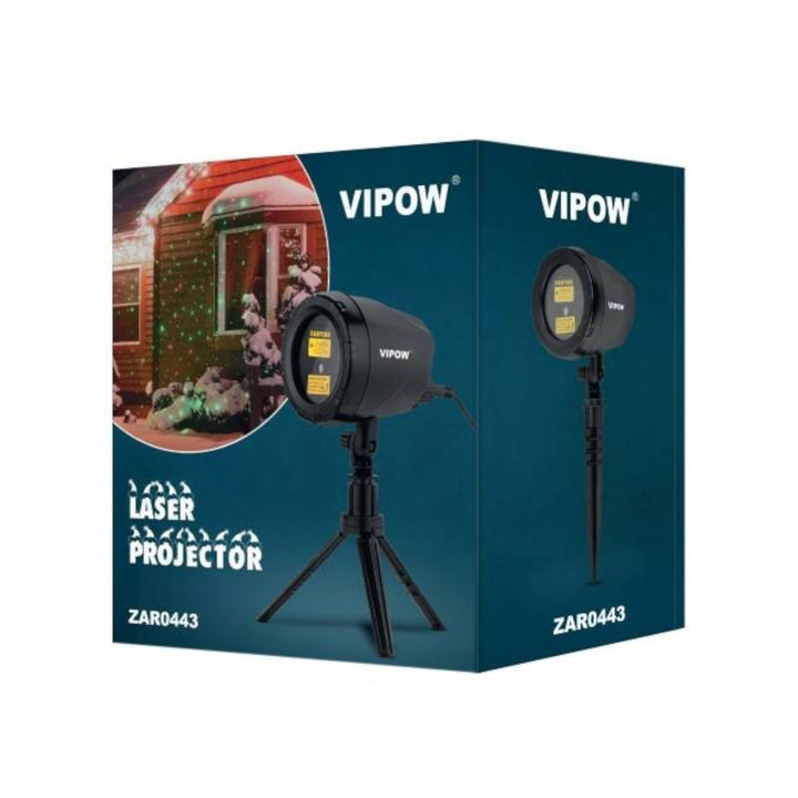 Vipow laserprojektor - 9 lägen för perfekt dekoration av ditt hem