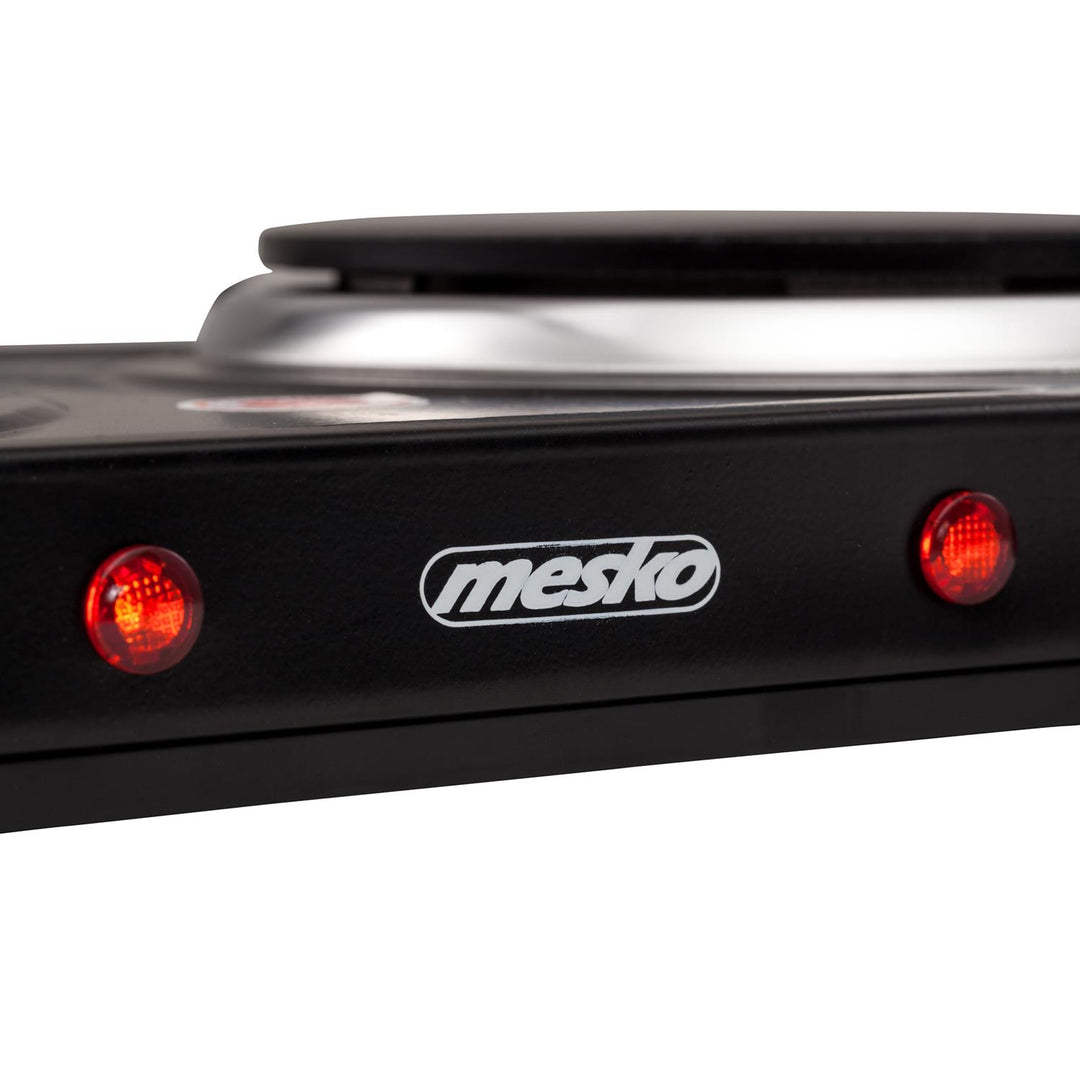 Mesko MS 6509 Elektrisk spis med två brännare Effekt: 2000W