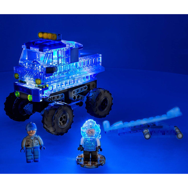 Glödande block LED Laser Pegs Destroyer 200 Stycken