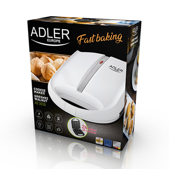 Adler AD3039 - Bakade kex / nötter - XL - 24 st