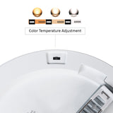 LED-plafondpanel 7in1 infälld ultrasmal 30W 3 färger (WW, NW, CW) Led4U LD142 mikrovågsugn inbyggd strömförsörjning