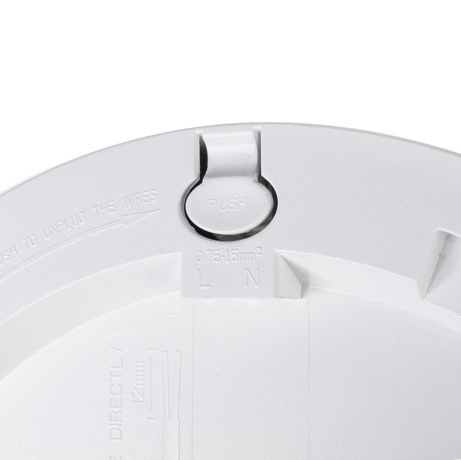 LED-plafondpanel 7in1 infälld ultrasmal 30W 3 färger (WW, NW, CW) Led4U LD142 mikrovågsugn inbyggd strömförsörjning