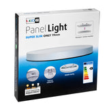 LED-plafondpanel 7in1 infälld ultrasmal 30W 3 färger (WW, NW, CW) Led4U LD142 mikrovågsugn inbyggd strömförsörjning