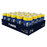20x Varta Industrial R20 / D Alkaliska batterier Super effektiv tyska